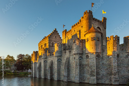 Obraz na płótnie Ghent in Belgium w salonie