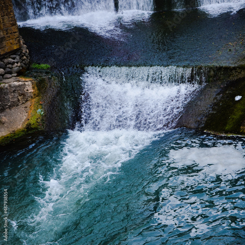 waterfall on the river