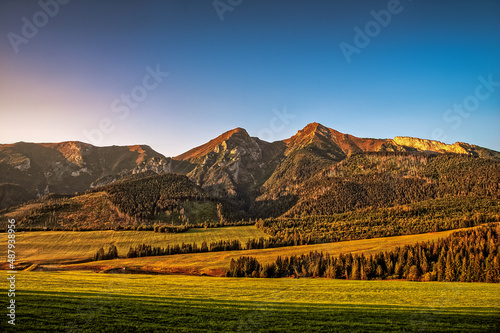 Fototapeta Naklejka Na Ścianę i Meble -  The Tatras