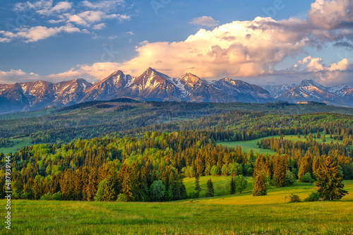 Fototapeta Naklejka Na Ścianę i Meble -  The Tatras