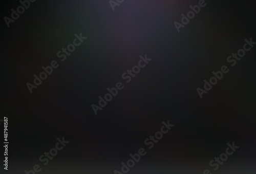 Dark Silver, Gray vector blurred shine abstract template.