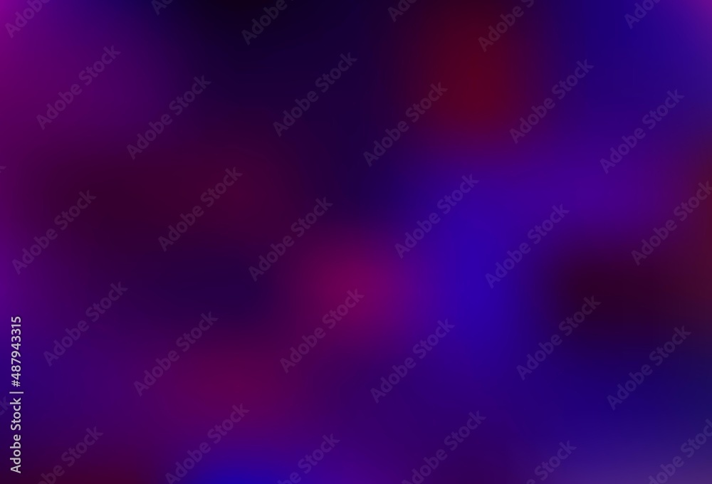 Dark Purple vector glossy bokeh pattern. Dark Purple vector glossy bokeh pattern.