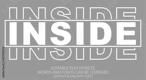 Split editable text effects eps