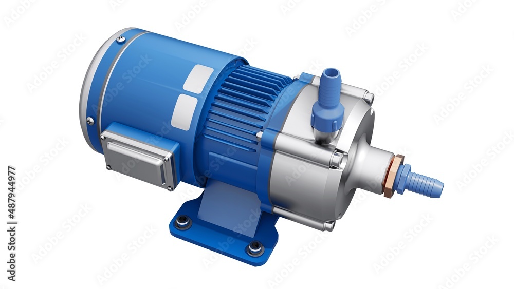 Water Pump. 3d render illustrration Water Pump. 3d render illustrration