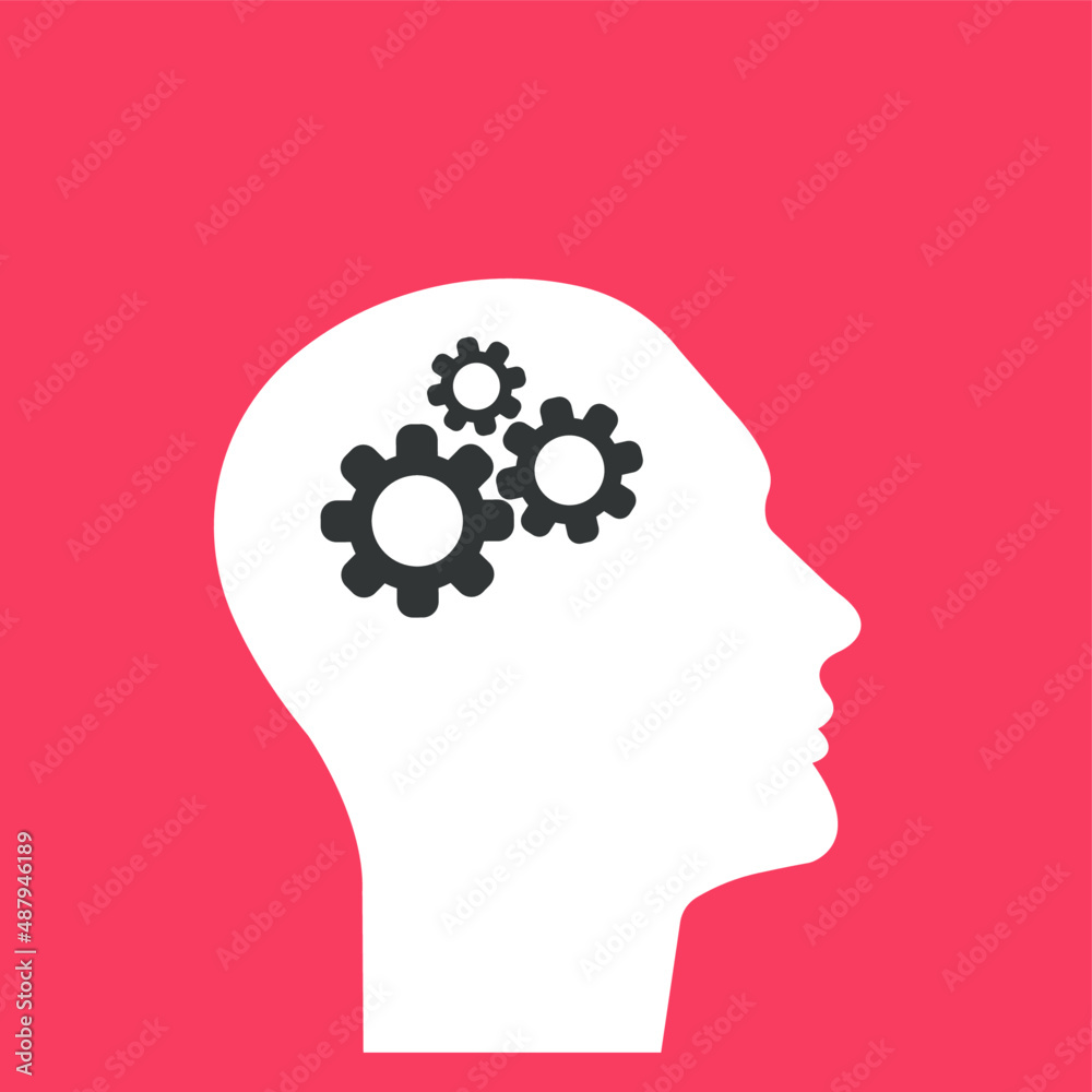 Gray cog wheels on silhouette of people symbolizing idea and solution.
Idea to solution, new idea generation concept. Gray cog wheels on silhouette of people symbolizing idea and solution.
Idea to solution, new idea generation concept.