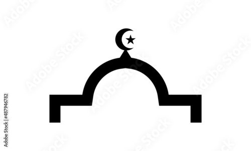 mosque vector logo