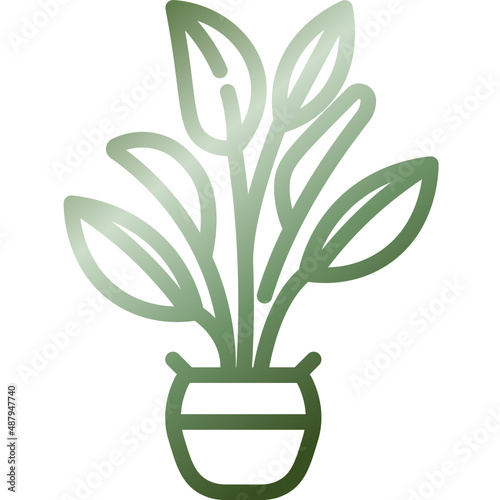 cast iron gradient icon