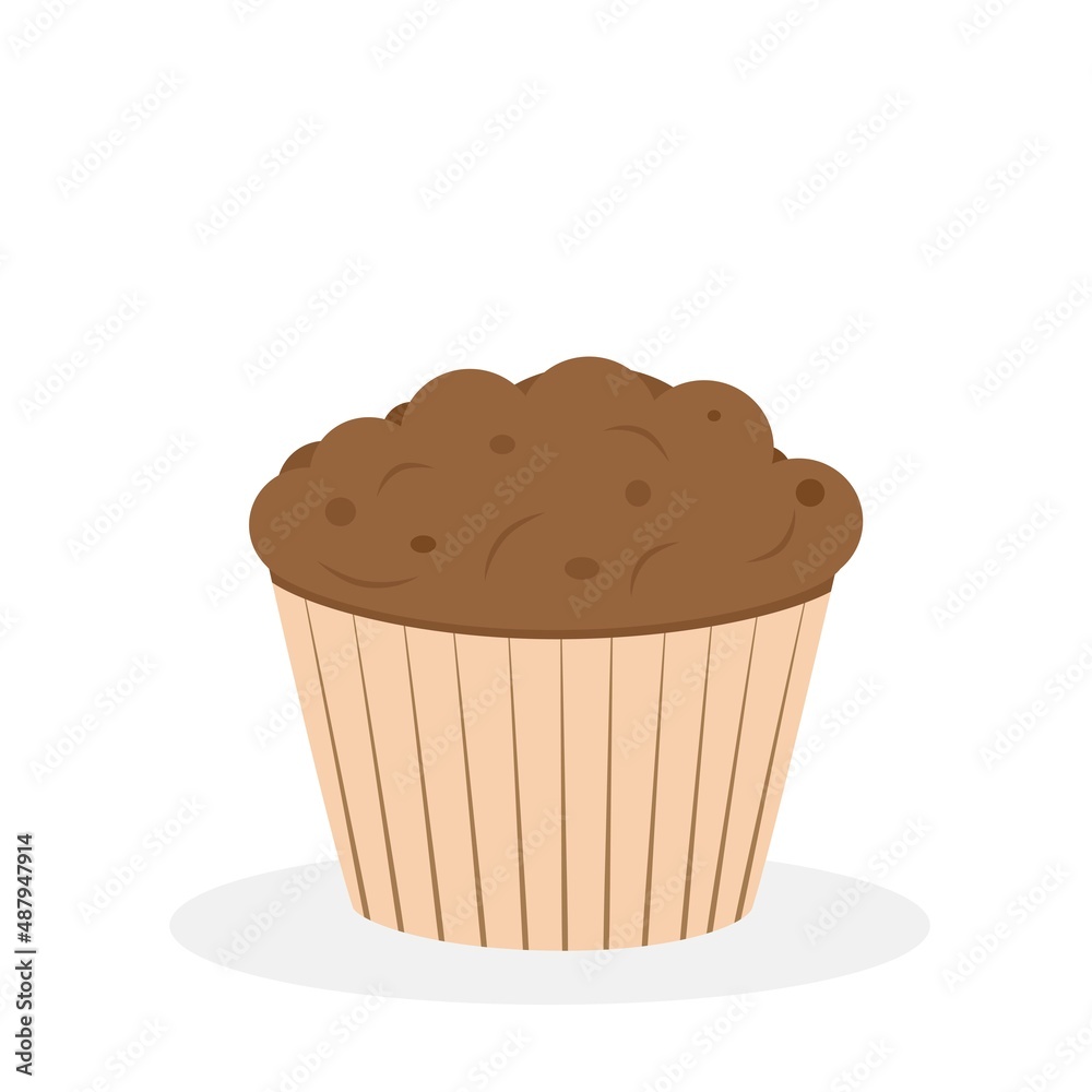 Cupcake baking cream berry sweetness dessert. Muffin Cupcake baking cream berry sweetness dessert. Muffin