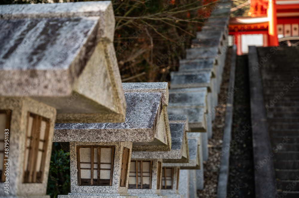 神社 灯籠 神社 灯籠