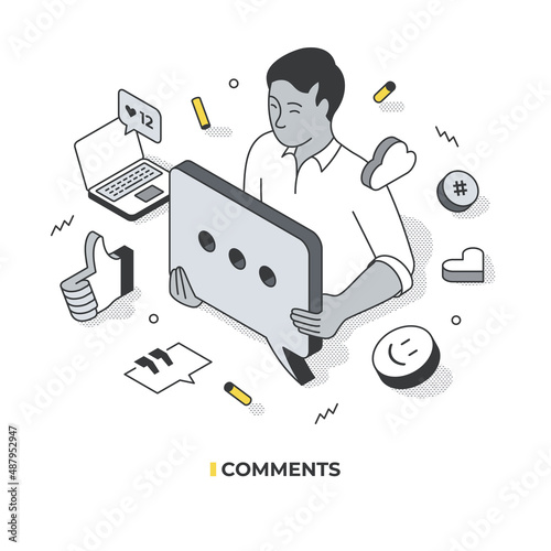 Comments Isometric Scene