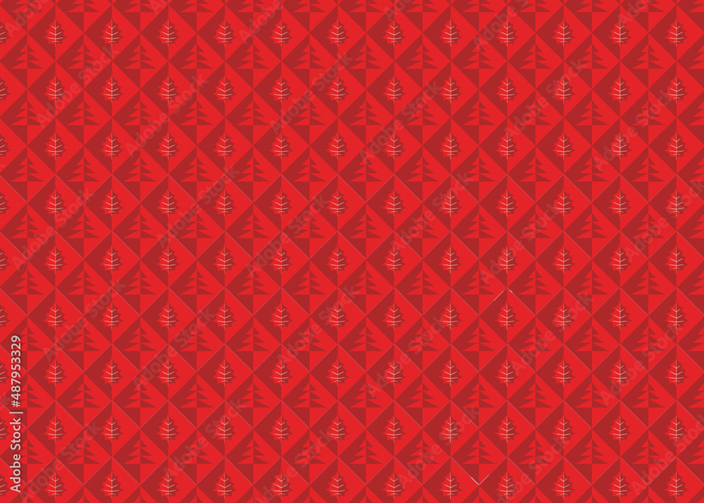 red christmas pattern