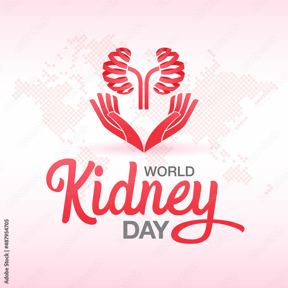 world kidney day vector illustration world kidney day vector illustration