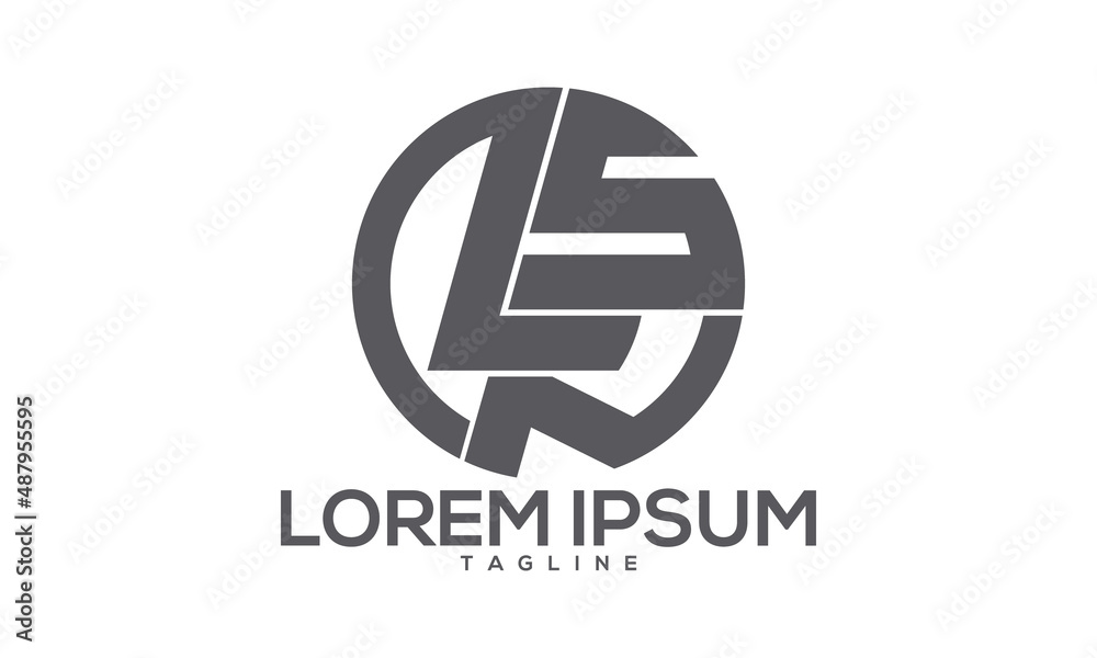Unique letter logo Modern and minimalist vector and abstract logo Unique letter logo Modern and minimalist vector and abstract logo