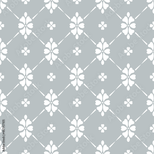Pattern with floral ornamen...