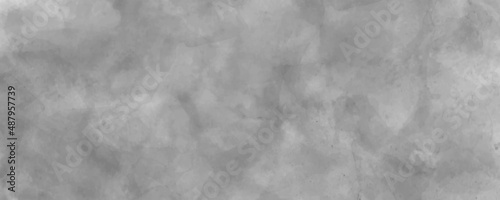 Vector watercolor art background. Hand drawn winter grey abstract vector illustration for cover, interior decor and other users. Vintage grunge texture. Clouds. Monochrome brush strokes. Empty blank.