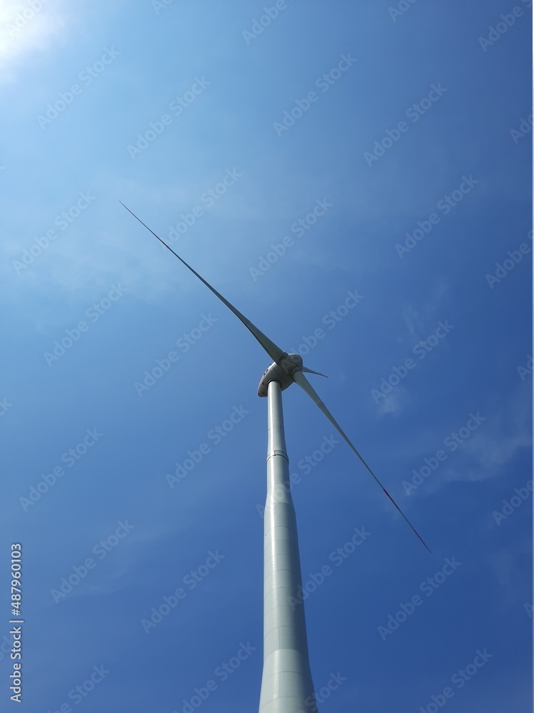 wind turbine against sky wind turbine against sky