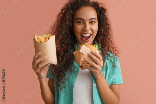 Young African-American woma...