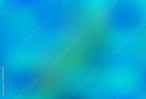 Light Blue, Green vector abstract bright template.