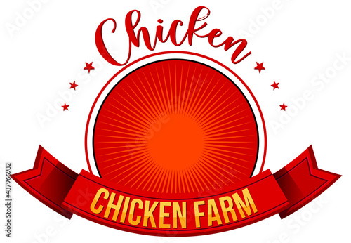 Chicken Farm banner template