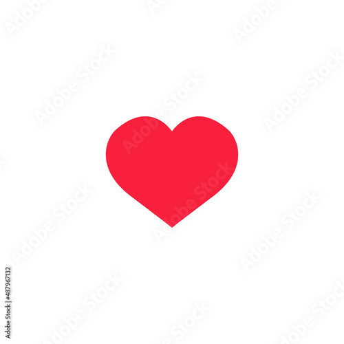 Vector image. Heart, symbol of love.