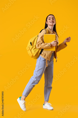 Portrait of beautiful femal...