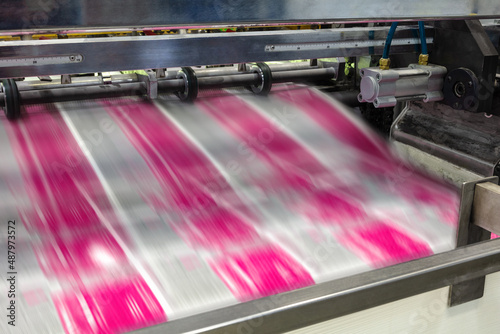 printing process in modern printing house