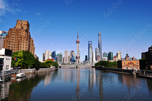 Suzhou Riverside City Skyline Complex, Shanghai, China