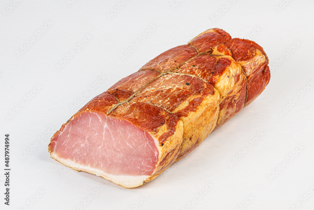 Delicous smoked pork for snack Delicous smoked pork for snack