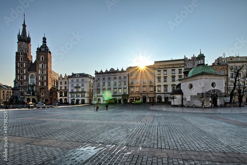Cracow Market square