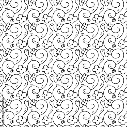 seamless pattern of abstract background