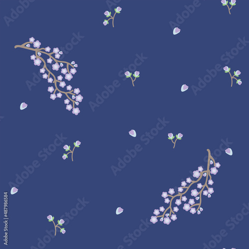 Dancing Japanese cranes. Design, backgrounds, poster