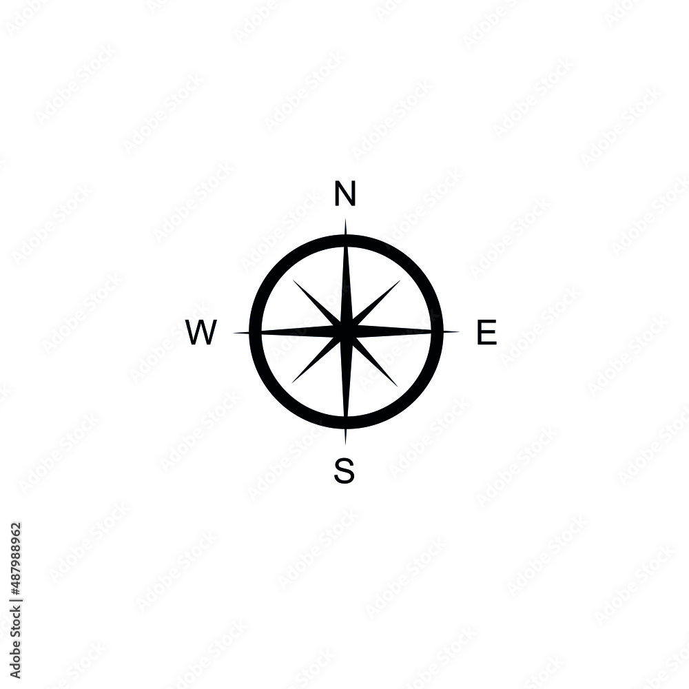 compass and map compass and map