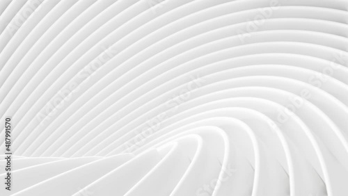 Rotating white spirals in an array 2