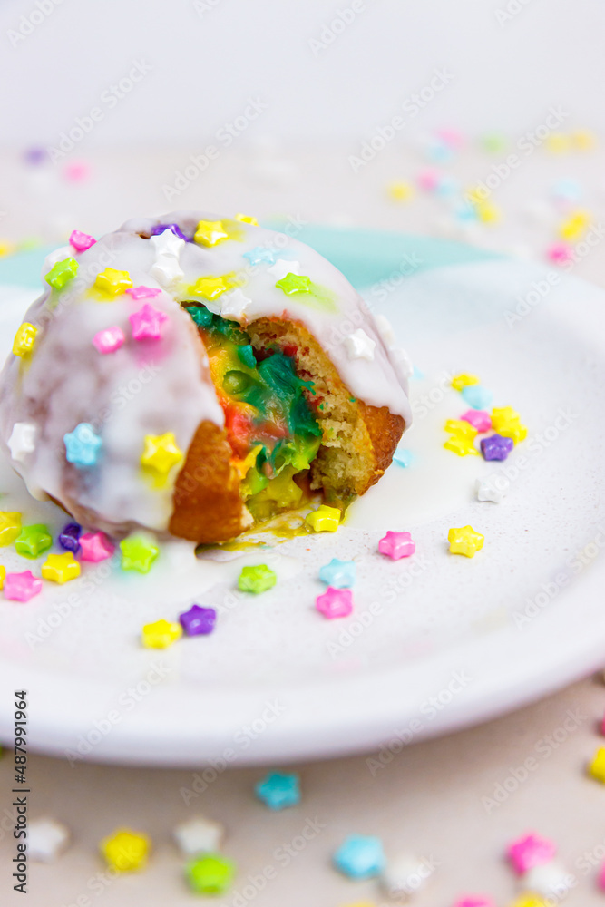 rainbow donut rainbow donut