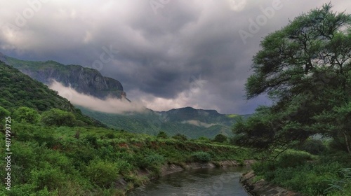 clouds over the mountains © Motilal