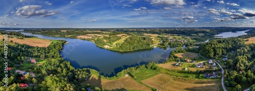 Fototapeta Naklejka Na Ścianę i Meble -  Kaszuby- jezioro Brodno Małe