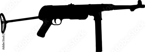 mp40 EPS, mp40 Silhouette, mp40 Vector, mp40 Cut File, mp40 Vector
