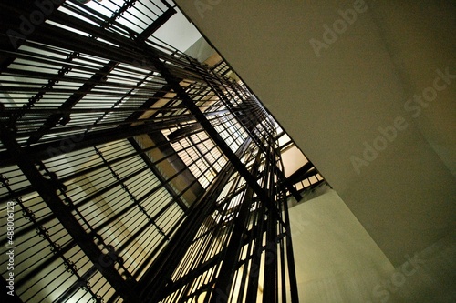 Staircase in old building