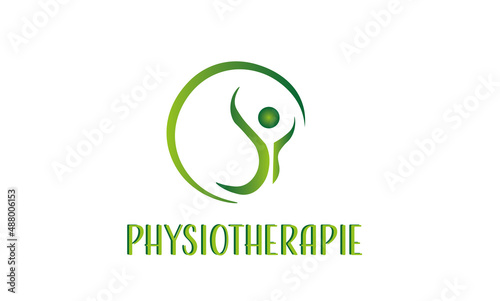Physiotherapie, Heilpraktiker, Logo