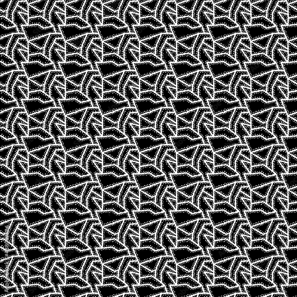 Seamless pattern. Aboriginal ornament. Folk wallpaper. Shapes, spots backdrop. Indigenous background. Tribal motif. Ethnic mosaic. Digital paper. Ethnical textile print, web design. Vector work.