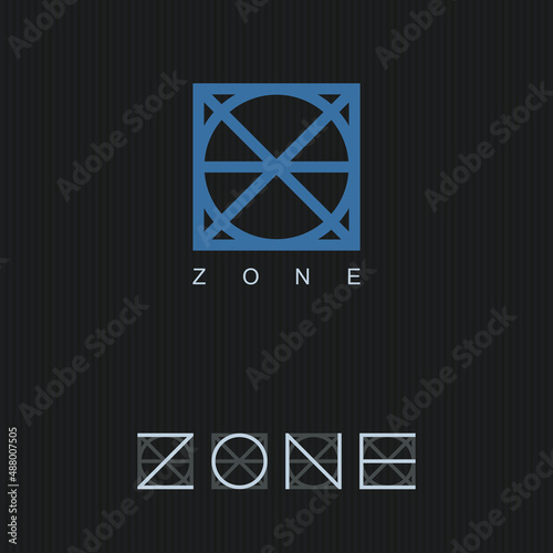 Blue Zone Logo - Vector