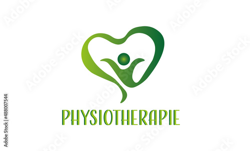 Physiotherapie, Heilpraktiker, Logo