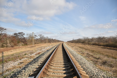 railway in the countryside