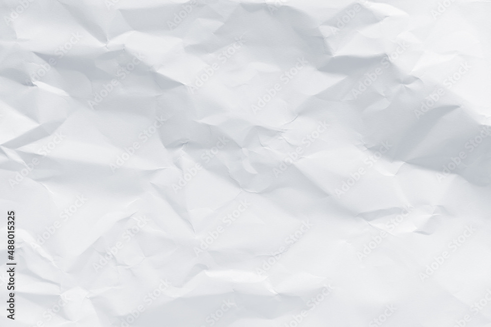 White crumpled paper texture background. White crumpled paper texture background.