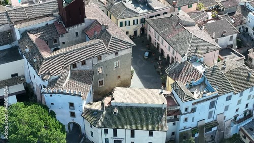 Il centro storico di Formello, paese vicino Roma.
Vista aerea di Formello, paese vicino Roma, Lazio, Italia.