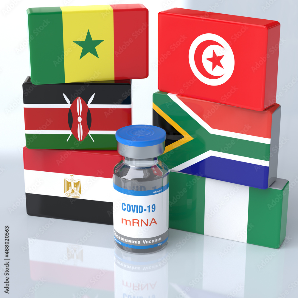 mRNA vaccine for the treatment of the Covid-19 coronavirus virus. Six ...