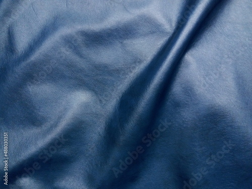 leather texture blue