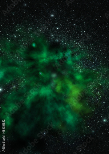 Being shone nebula