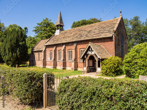 Styal village church, Styal, Cheshire, UK photo