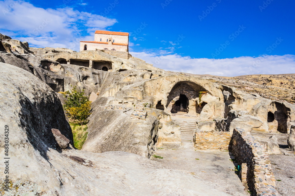 cave city Uplistsikhe near Gori, Georgia